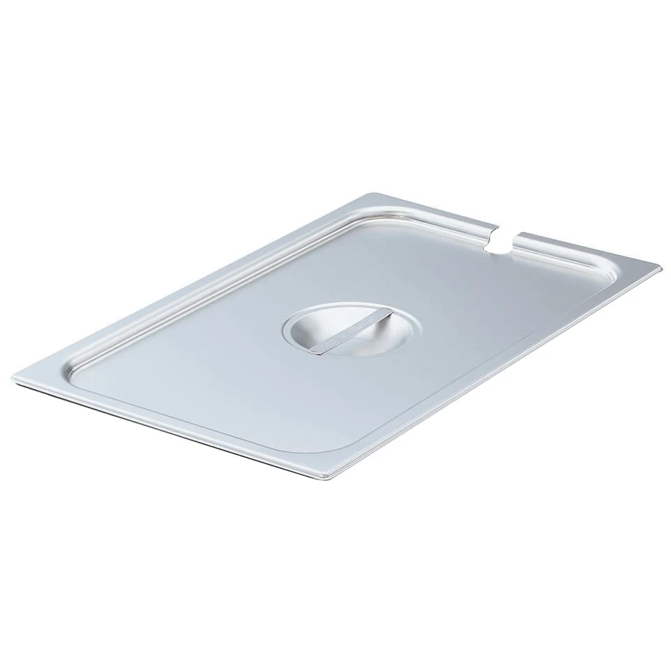 Vollrath® 75219 Stainless Steel Slotted Full Size Lid 1 Vollrath® 75219 Stainless Steel Slotted Full Size Lid