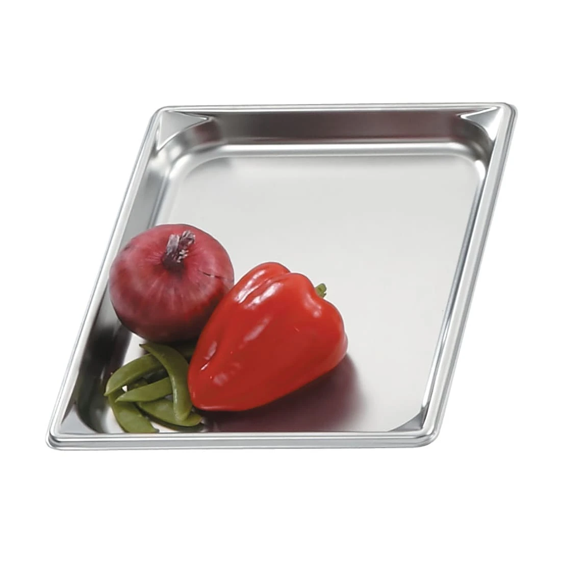 Vollrath 30112 Super Pan V® S/S 2/3 Size X 1.25" D Food Pan 1 Vollrath 30112 Super Pan V® S/S 2/3 Size X 1.25" D Food Pan