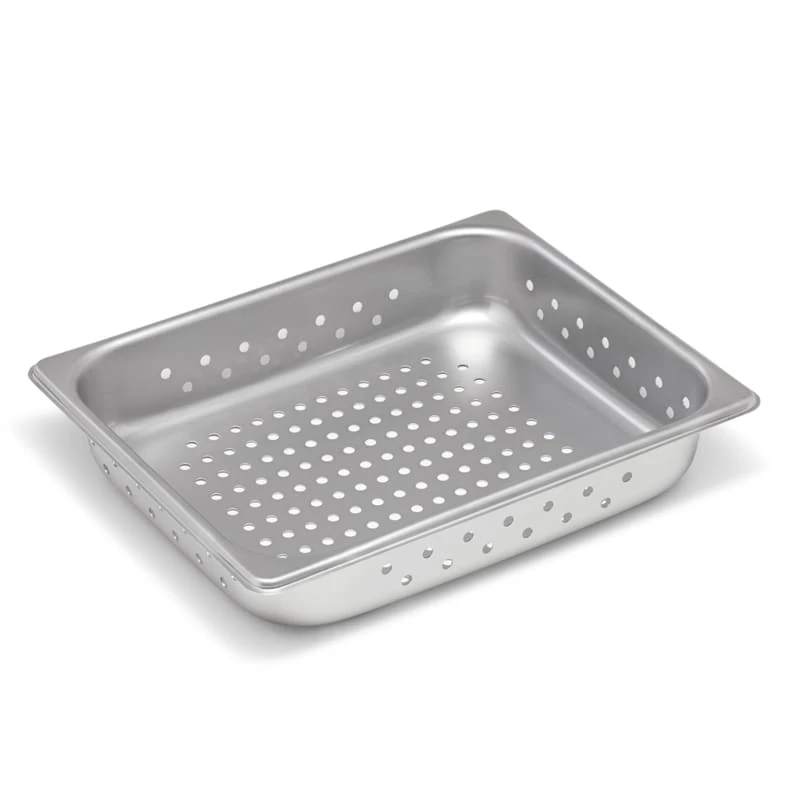 Vollrath 30223 Super Pan V Half Size X 2.5" D Perforated Food Pan 1 Vollrath 30223 Super Pan V Half Size X 2.5" D Perforated Food Pan