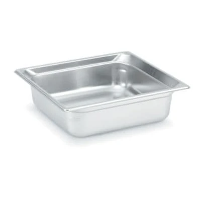 Vollrath 90162 Super Pan 3® S/S 2/3 Size X 6" D Food Pan 1 Vollrath 90162 Super Pan 3® S/S 2/3 Size X 6" D Food Pan