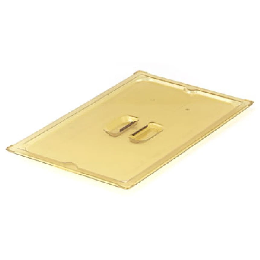 Vollrath® 33200 Amber Half Size High Temp Solid Plastic Pan Cover 1 Vollrath® 33200 Amber Half Size High Temp Solid Plastic Pan Cover