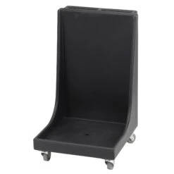 Cambro CD2020H110 Camdollies Black Dish Rack Dolly W/ Handle