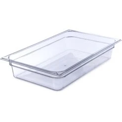 Carlisle 10201B07 StorPlus Clear Full Size X 4" D Food Pan
