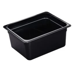 Cambro® 26HP110 Black High Heat 1/2 Size X 6" D Food Pan
