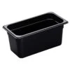 Cambro® 36HP110 Black High Heat 1/3 Size X 6" D Food Pan