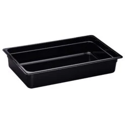 Cambro® 14HP110 Black High Heat Full Size X 4" D Food Pan
