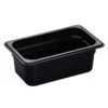 Cambro® 44HP110 Black High Heat 1/4 Size X 4" D Food Pan