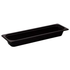 Cambro 22LPHP110 Black High Heat 1/2 Size Long X 2-1/2"H Food Pan