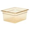 Cambro® 26HP150 Amber High Heat 1/2 Size X 6" D Food Pan