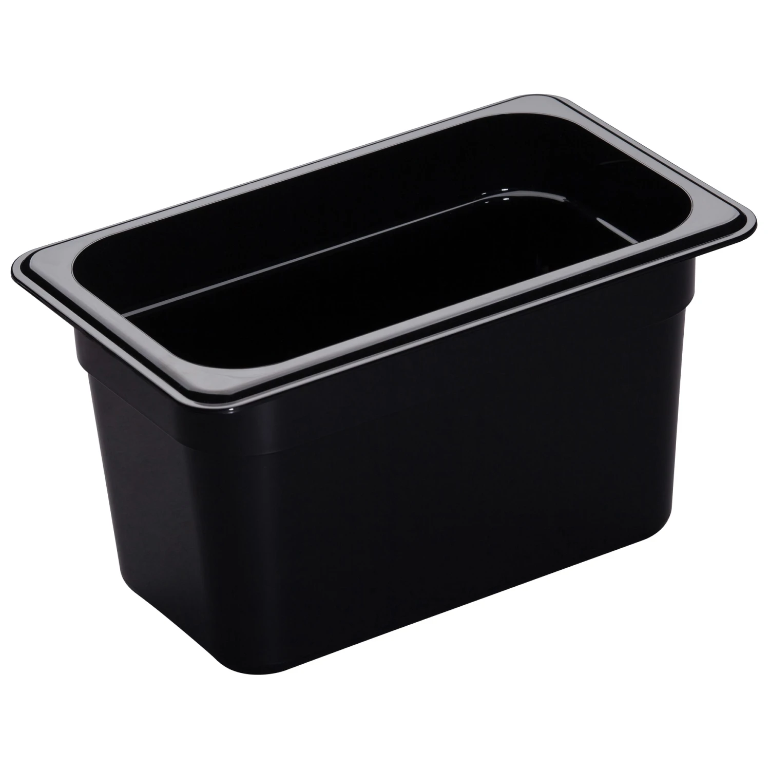 Cambro® 46HP110 Black High Heat 1/4 Size X 6" D Food Pan 1 Cambro® 46HP110 Black High Heat 1/4 Size X 6" D Food Pan