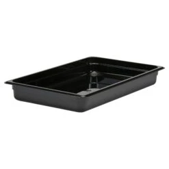 Cambro 12CW110 Camwear Black Full Size X 2.5" D Food Pan