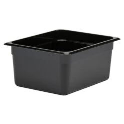 Cambro 26CW110 Camwear Black Half Size X 6" D Food Pan