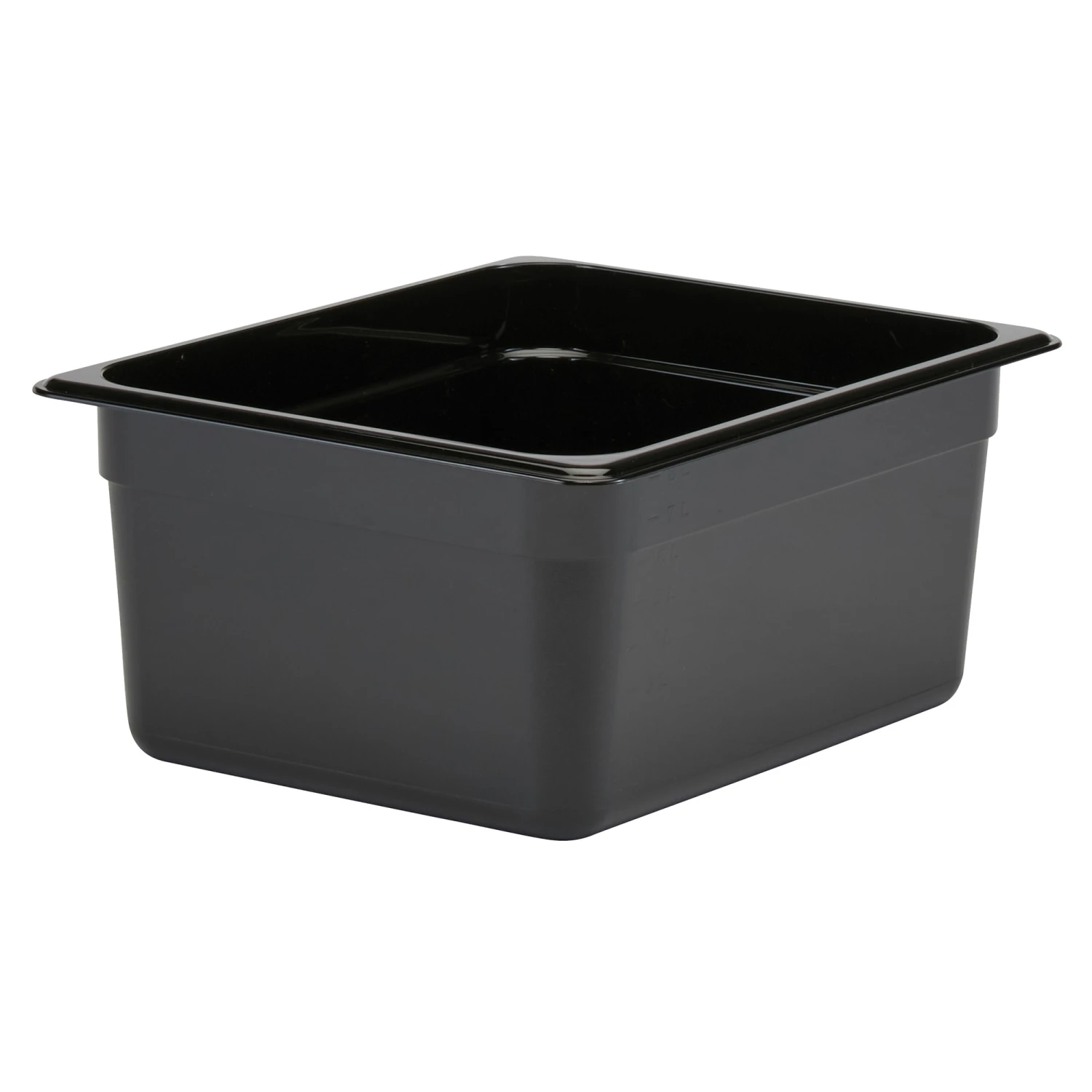 Cambro 26CW110 Camwear Black Half Size X 6" D Food Pan 1 Cambro 26CW110 Camwear Black Half Size X 6" D Food Pan