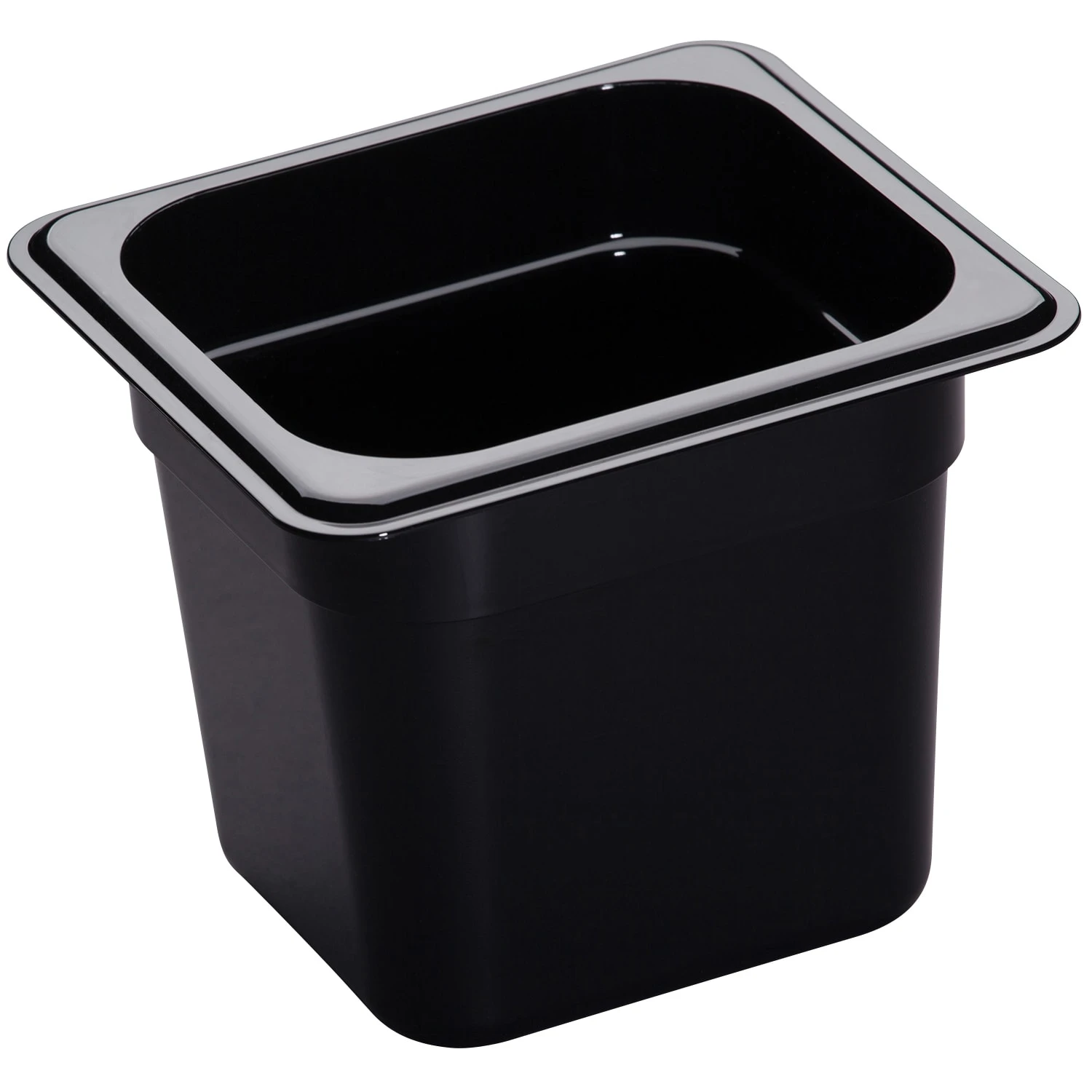 Cambro® 66HP110 Black High Heat 1/6 Size X 6" Deep Food Pan 1 Cambro® 66HP110 Black High Heat 1/6 Size X 6" Deep Food Pan
