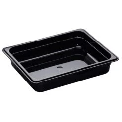 Cambro 22HP110 Black High Heat 1/2 Size X 2-1/2" D Food Pan