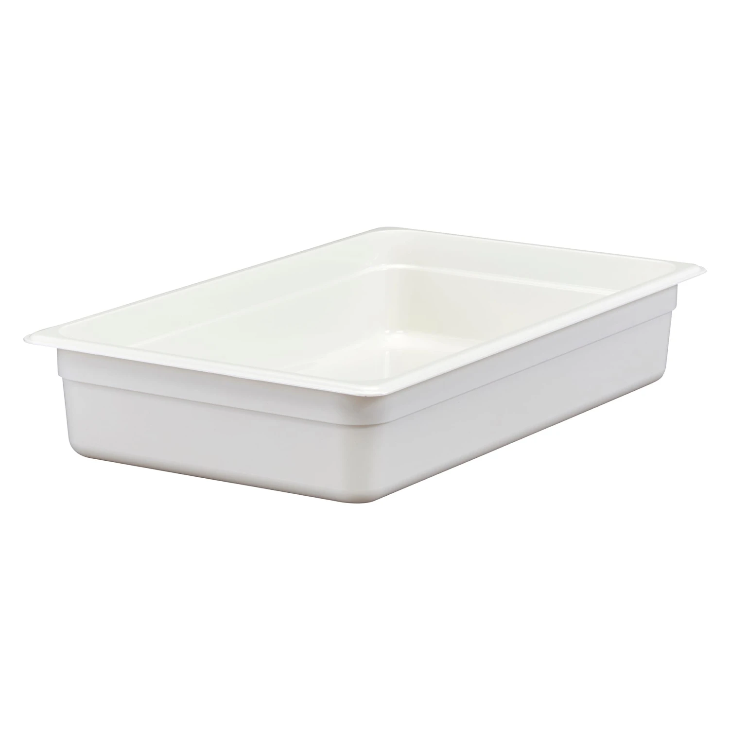 Cambro 14CW148 Camwear White Full Size X 4" D Food Pan 1 Cambro 14CW148 Camwear White Full Size X 4" D Food Pan
