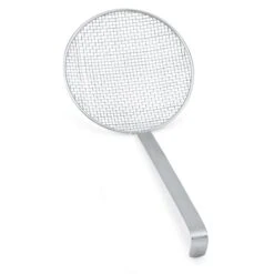Vollrath® 47718 Heavy Duty Long-Handled 8" Wire Mesh Skimmer