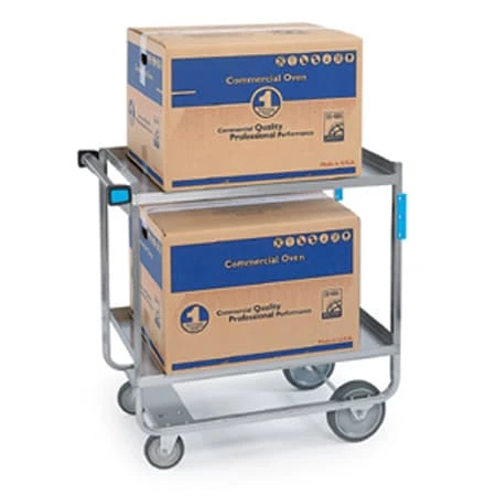 Lakeside® 721 S/S 700 Lb. Capacity Open Base Utility Cart 1 Lakeside® 721 S/S 700 Lb. Capacity Open Base Utility Cart