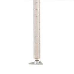 Metro 86FPC 86-3/4" Basic Wine Shelving Post With Foot Plate
