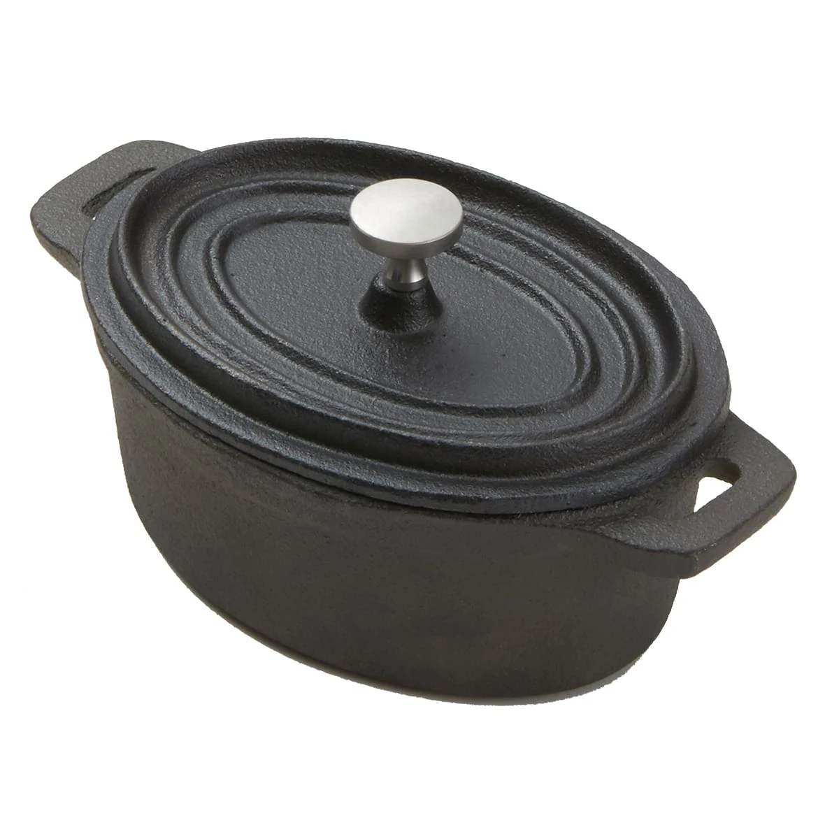 CARLISLE American Metalcraft CIPOV63 Mini 11.5 Oz Cast Iron Casserole W/ Lid 1 CARLISLE American Metalcraft CIPOV63 Mini 11.5 Oz Cast Iron Casserole W/ Lid