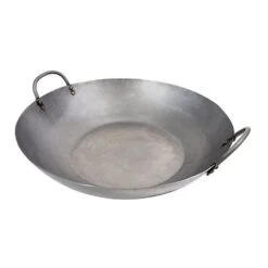 Town Food Service 34804 14" Cantonese Flat Bottom Wok