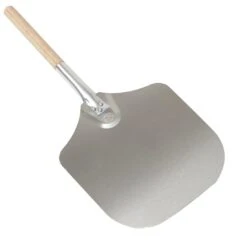 American Metalcraft 2512 Med. Blade 26" Pizza Peel W/ Wood Handle