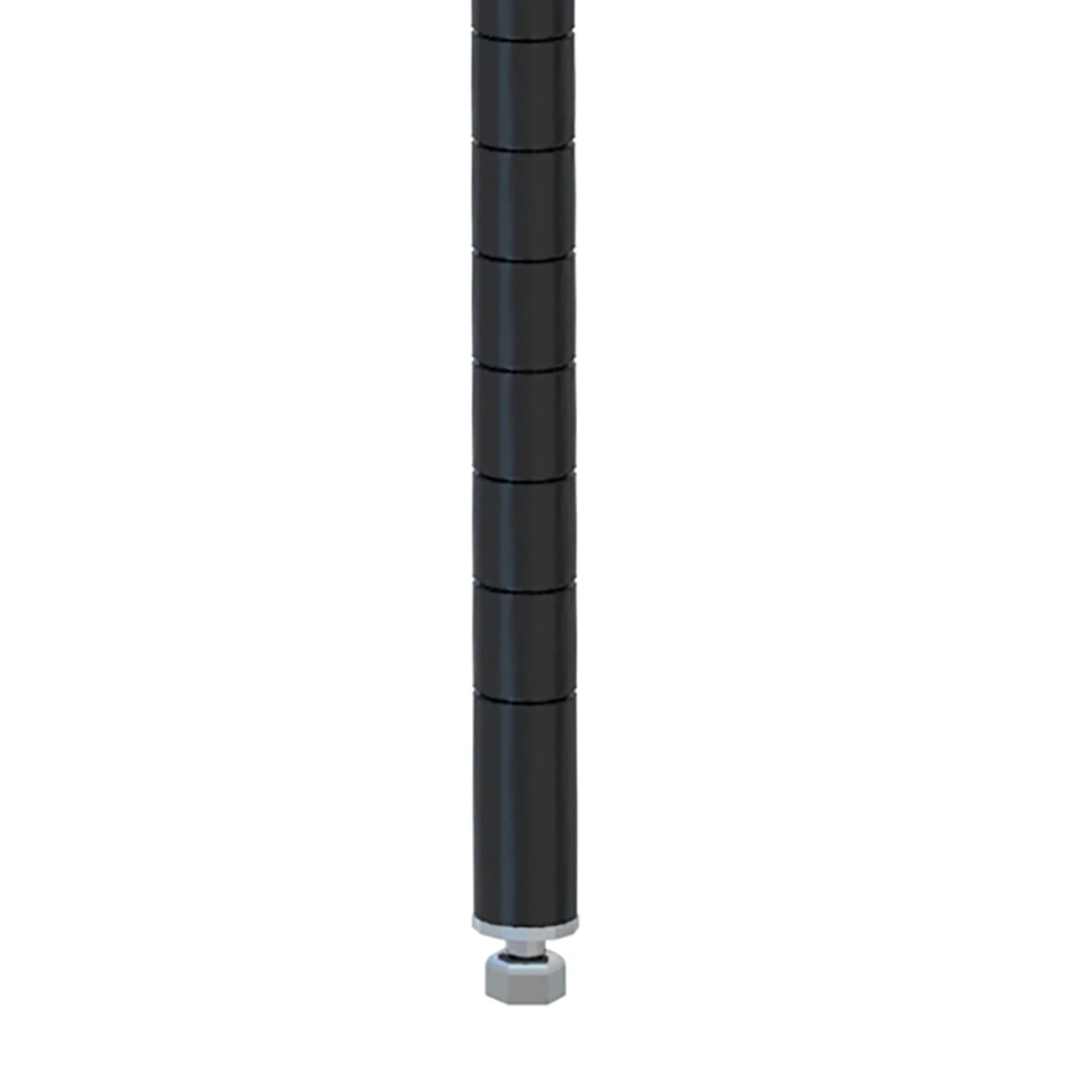 Metro 7PBL SiteSelect 7-1/2" Black Post With Leveling Bolt 1 Metro 7PBL SiteSelect 7-1/2" Black Post With Leveling Bolt