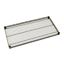 Metro 2424NBL Super Erecta 24" X 24" Black Wire Shelf