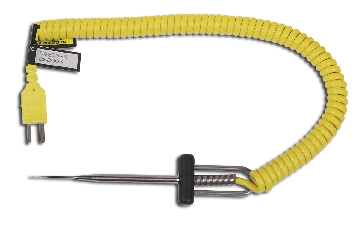Cooper-Atkins® 50209-K Type K Coil Cable MicroNeedle Probe 1 Cooper-Atkins® 50209-K Type K Coil Cable MicroNeedle Probe