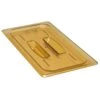 Cambro 30HPCH150 H-Pan Amber 1/3 Size Food Pan Cover With Handle