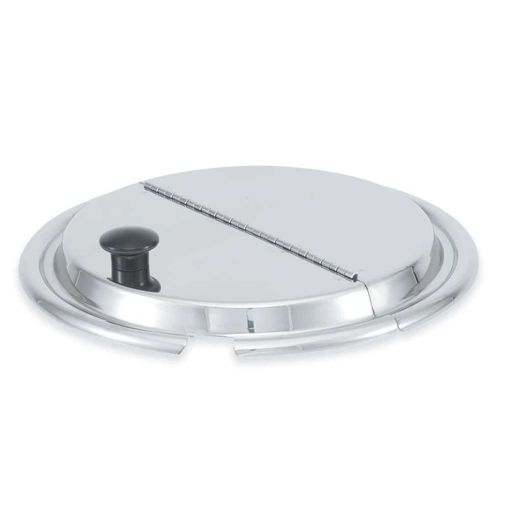 Vollrath® 47488 S/S 9-5/8" Hinged Inset Cover 1 Vollrath® 47488 S/S 9-5/8" Hinged Inset Cover