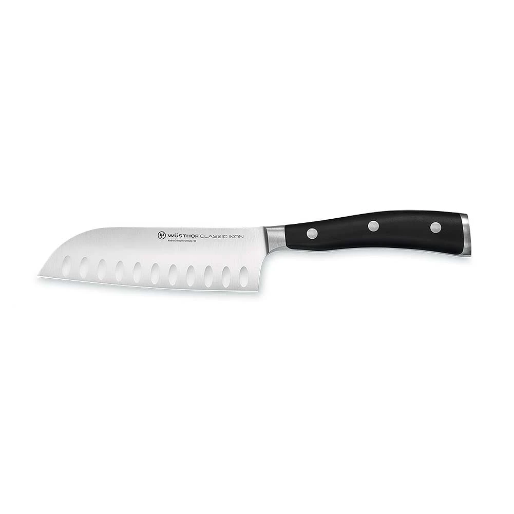 Wusthof 4172-7 Classic Ikon Carbon S/S 5" Santoku Knife 1 Wusthof 4172-7 Classic Ikon Carbon S/S 5" Santoku Knife