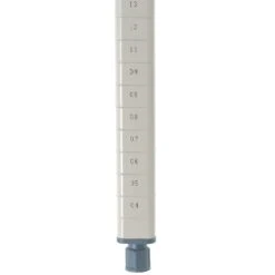 Metro MQ86PE MetroMax Q Epoxy Coated Steel 86" Stationary Post