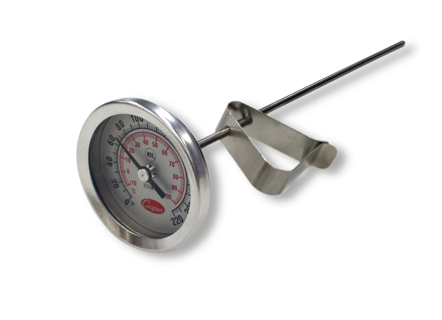 Cooper-Atkins® 2238-06-3 Stem Test Thermometer For Dough 1 Cooper-Atkins® 2238-06-3 Stem Test Thermometer For Dough