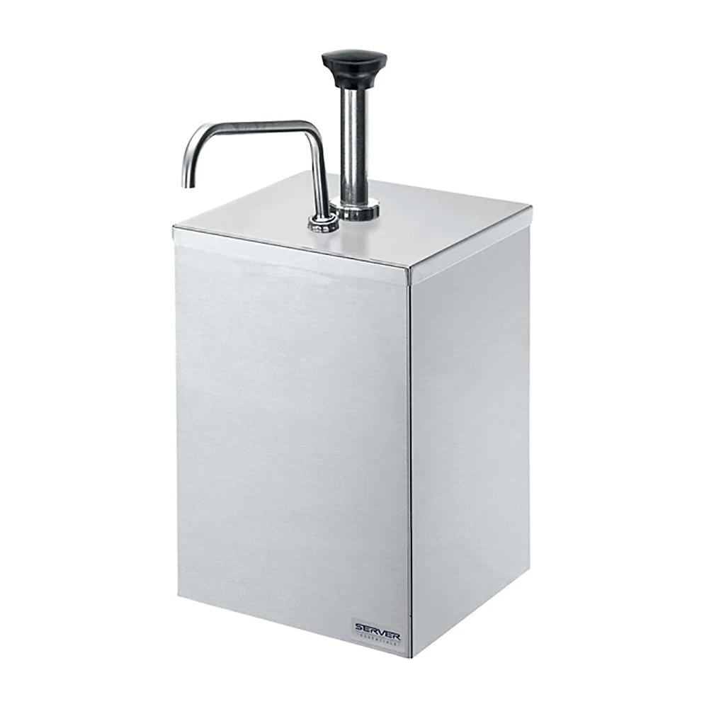 Server Products 67580 #10 Can S/S Pump With Shroud 1 Server Products 67580 #10 Can S/S Pump With Shroud