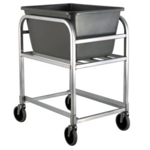 New Age 1275 Aluminum Bulk Cart With Gray 2.25 Bushel Baskets 1 New Age 1275 Aluminum Bulk Cart With Gray 2.25 Bushel Baskets