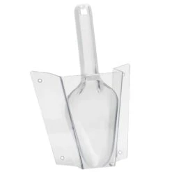 Cal-Mil 1031-6 Wall Mount Clear Econoscoop Guard With 6 Ounce Scoop