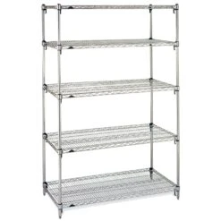 Metro 5A377C Super Adjustable Super Erecta 18 X 72 X 74" Starter Kit