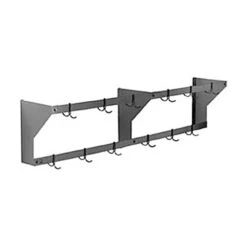 Eagle® Foodservice WM60APR Wall Mounted Aluminum 60" Pot Rack