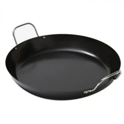 American Metalcraft GS1775 Carbon Steel 17¾" Paella Pan