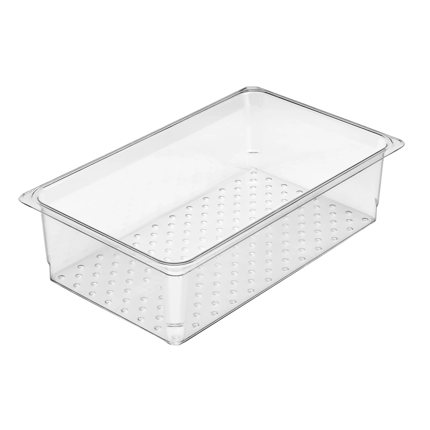 Cambro 15CLRCW135 Camwear Clear Colander For 5" D Full Size Food Pan 1 Cambro 15CLRCW135 Camwear Clear Colander For 5" D Full Size Food Pan