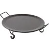 American Metalcraft GS18 18" Round Wrought Iron Griddle W/ Stand