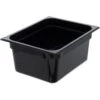 Carlisle 10222B03 StorPlus Black Half Size X 6" D Food Pan