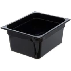 Carlisle 10222B03 StorPlus Black Half Size X 6" D Food Pan