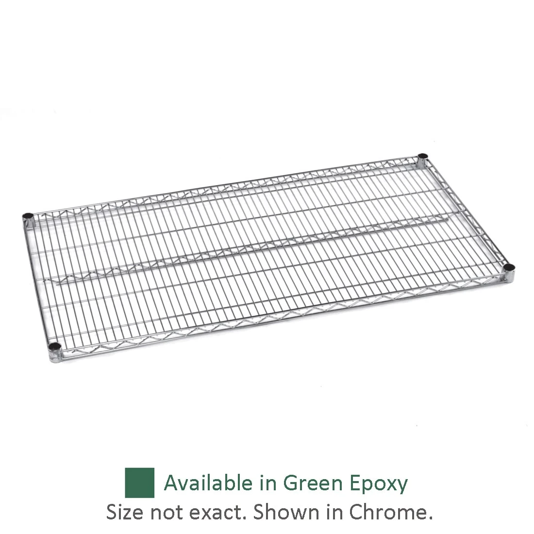 Olympic Storage J1842K Green 18" X 42" Wire Shelf 1 Olympic Storage J1842K Green 18" X 42" Wire Shelf