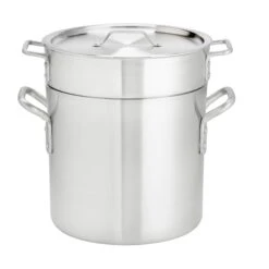 Browne Foodservice 5813216 Thermalloy Aluminum 16 Qt Double Boiler Pot