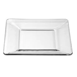 Libbey 1797299 Tempo 6" Square Glass Plate - 12 / CS