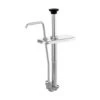 Server Products 85340 Stainless Steel 2 Qt. Slim Fountain Jar Pump