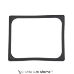 Vollrath® N-0003B Black Third-Size Pan Band