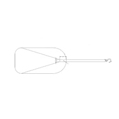 11-3/4" X 25-5/8" Pizza Peel